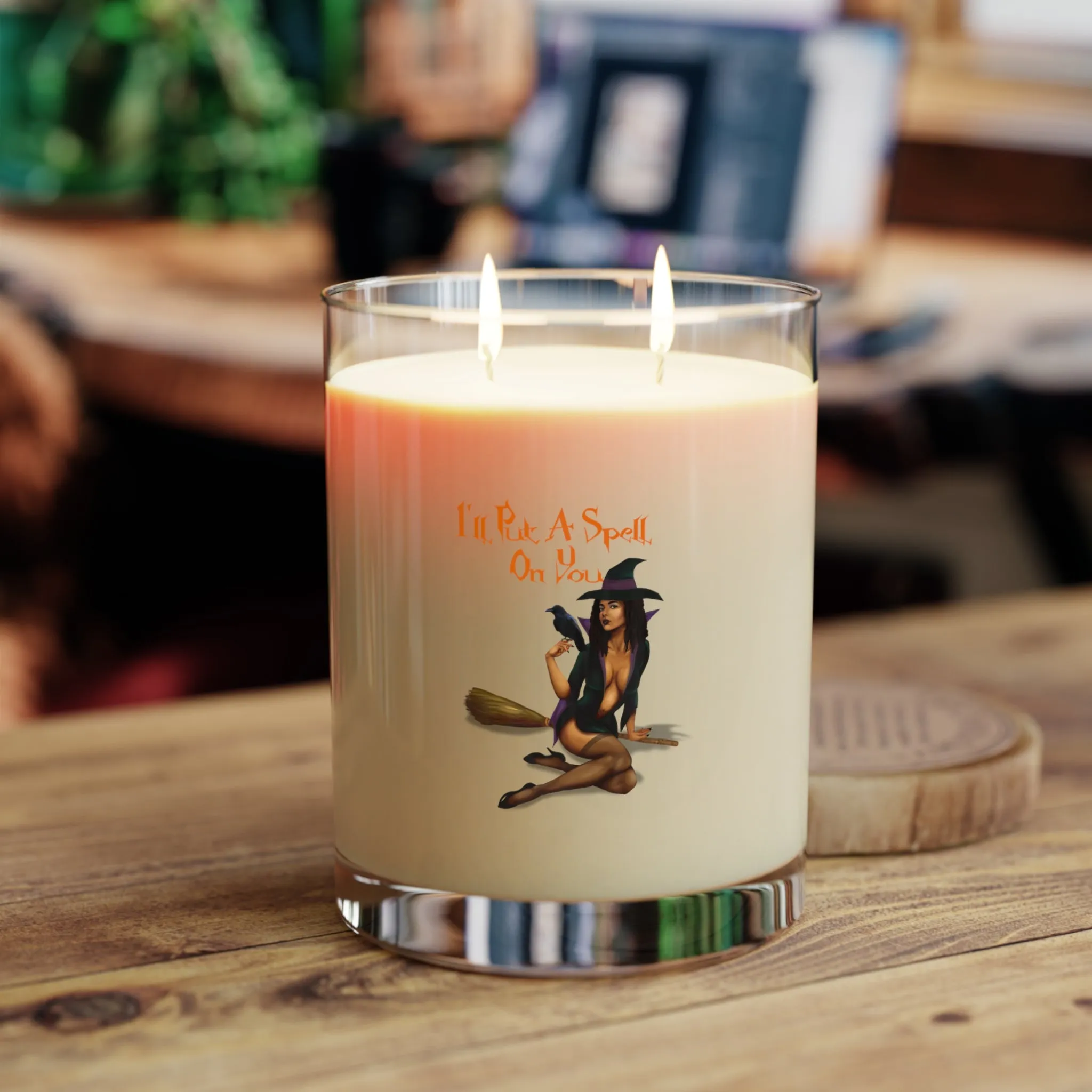 Halloween Scented Candle Full Glass, 11oz - I'll Put A Spell On You